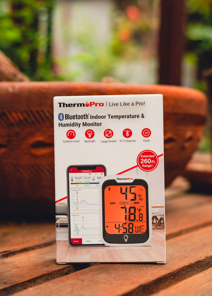 ThermoPro Bluetooth Thermometer & Hygrometer